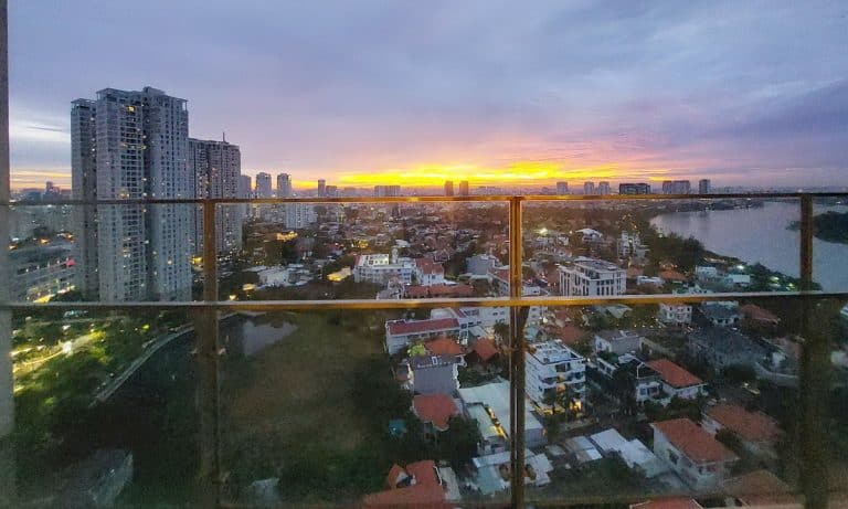 Căn hộ The Nassim Thảo Điền cho thuê 3 phòng ngủ rộng đủ nội thất view sông
