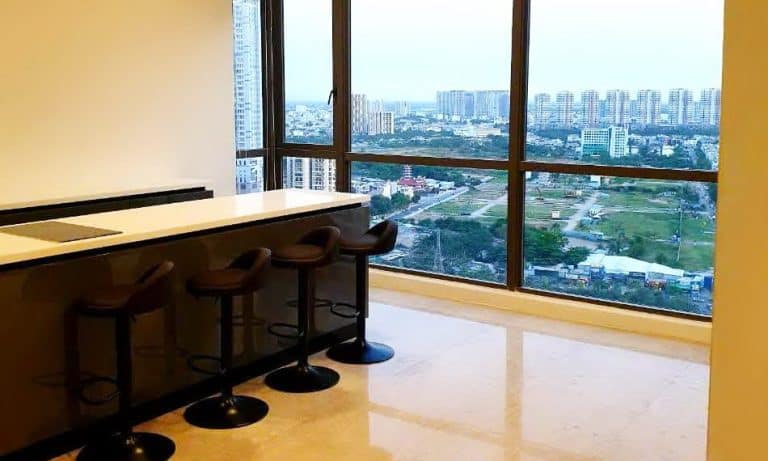 Căn hộ The Nassim Thảo Điền cho thuê 3 phòng ngủ rộng đủ nội thất view sông