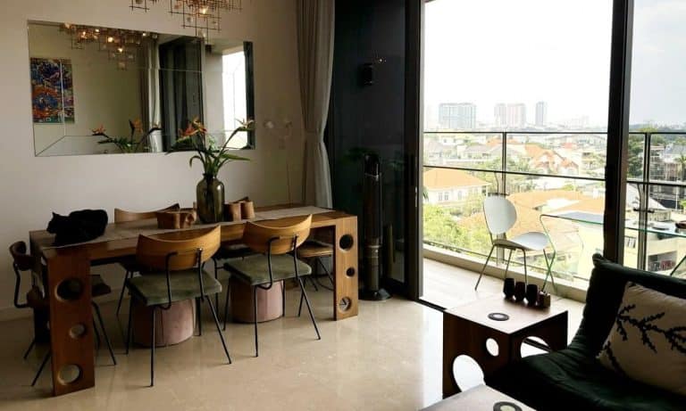 Căn hộ The Nassim Thảo Điền cho thuê 3 phòng ngủ nội thất xịn view sông
