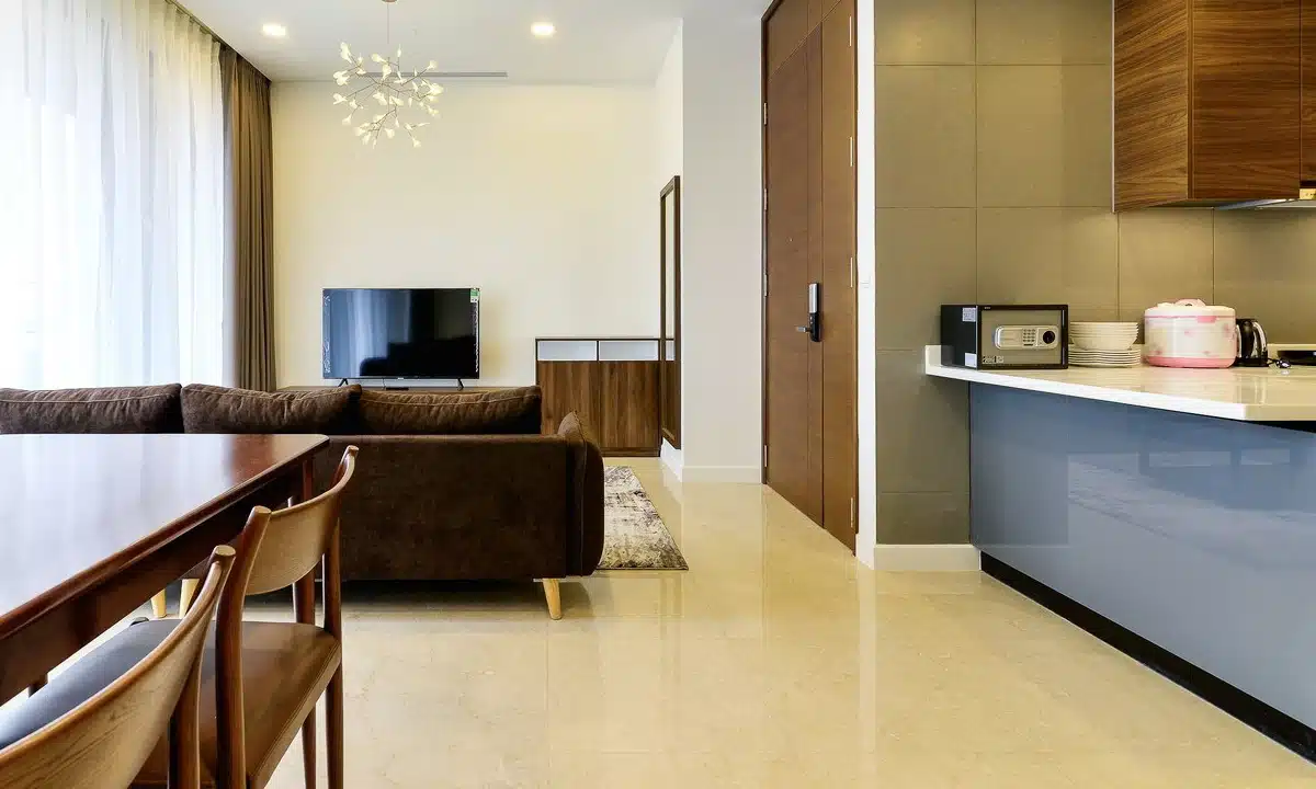 Căn hộ The Nassim Thảo Điền cho thuê 3 phòng ngủ thiết kế đẹp view sông