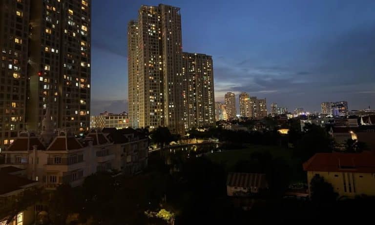 Căn hộ 2 phòng ngủ The Nassim Thảo Điền cho thuê view sông có nội thất