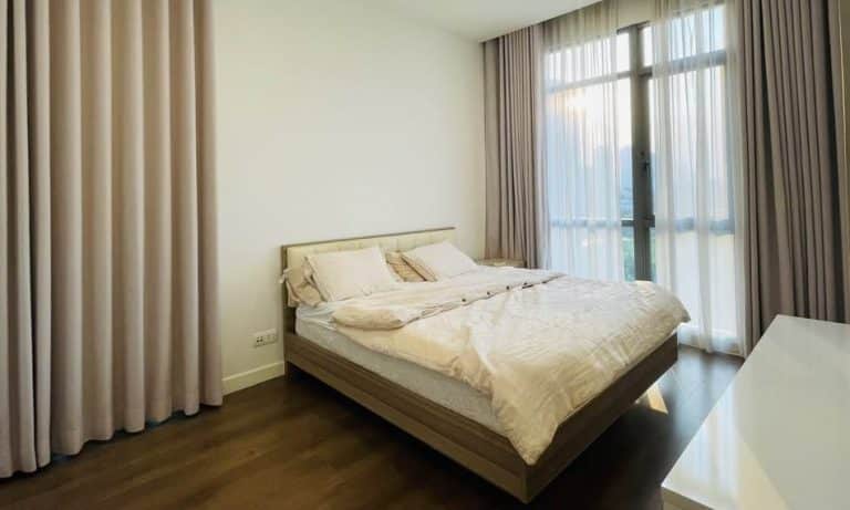 Căn hộ 2 phòng ngủ The Nassim Thảo Điền cho thuê view sông có nội thất