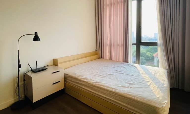 Căn hộ 2 phòng ngủ The Nassim Thảo Điền cho thuê view sông có nội thất