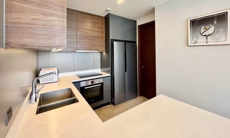 Căn hộ 2 phòng ngủ The Nassim Thảo Điền cho thuê view sông nhà đẹp
