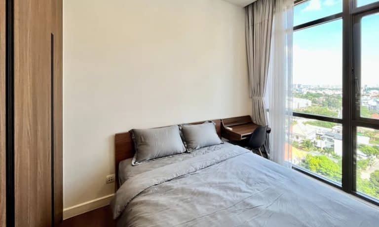 Căn hộ 2 phòng ngủ The Nassim Thảo Điền cho thuê view sông nhà đẹp