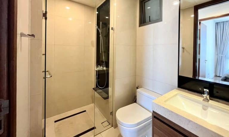 Căn hộ 2 phòng ngủ The Nassim Thảo Điền cho thuê view sông nhà đẹp