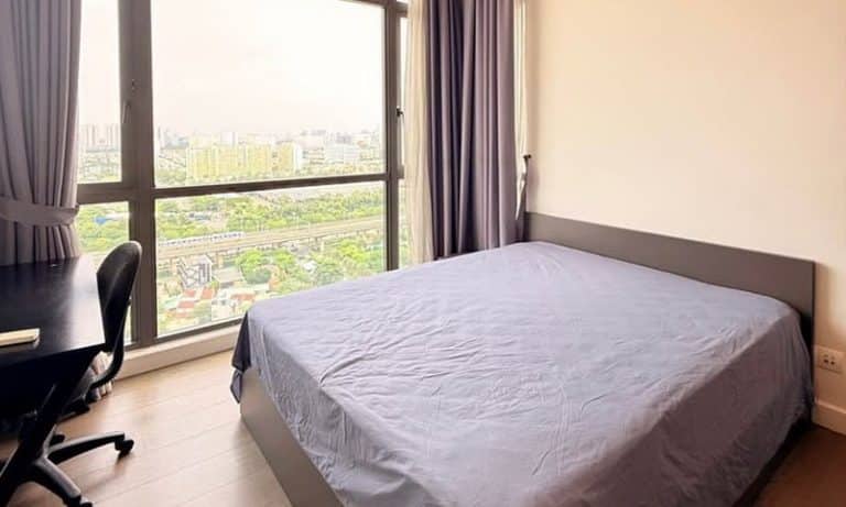 Cho thuê căn hộ 1 phòng ngủ The Nassim Thảo Điền tầng cao view thoáng