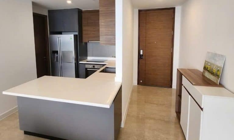 Căn hộ 2 phòng ngủ The Nassim cho thuê full nội thất view sông tầng cao