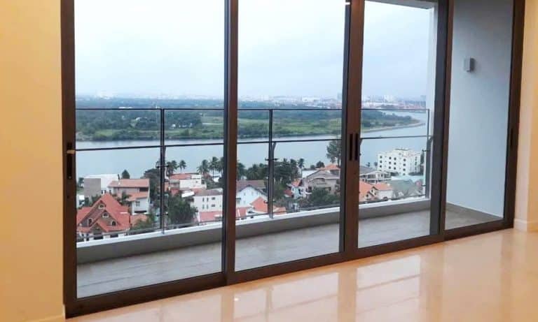 Căn hộ The Nassim Thảo Điền cho thuê 3 phòng ngủ nhà trống view sông
