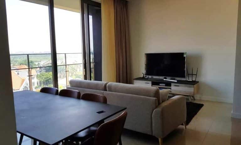 Căn hộ The Nassim cho thuê nội thất hiện đại 3 phòng ngủ rộng view sông