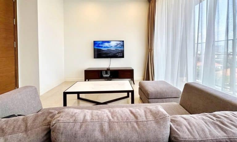 Căn hộ The Nassim Thảo Điền cho thuê 3 phòng ngủ cao cấp view sông mát