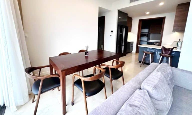 Căn hộ The Nassim Thảo Điền cho thuê 3 phòng ngủ cao cấp view sông mát