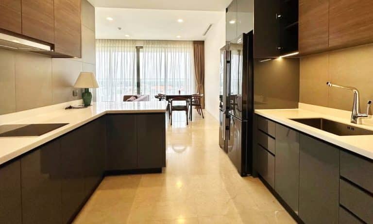 Căn hộ The Nassim Thảo Điền cho thuê 3 phòng ngủ cao cấp view sông mát
