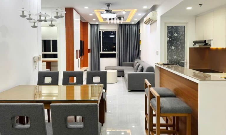 Căn hộ Tropic Garden cho thuê 2 phòng ngủ rộng rãi đầy đủ nội thất giá tốt