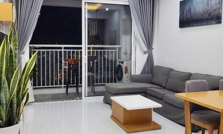 Căn hộ Tropic Garden cho thuê 2 phòng ngủ nội thất đầy đủ view sông đẹp