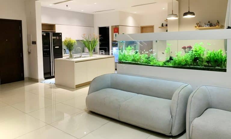 Căn hộ penthouse 3 phòng ngủ Tropic Garden cho thuê đẳng cấp view L81
