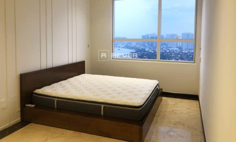 Căn hộ penthouse 4 phòng ngủ Tropic Garden cho thuê sang trọng view sông