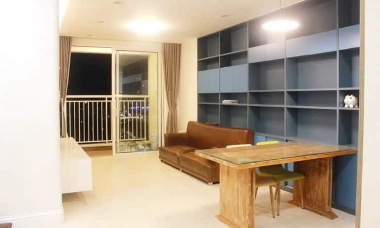 Căn hộ Tropic Garden cho thuê 2 phòng ngủ view sông đầy đủ nội thất xịn