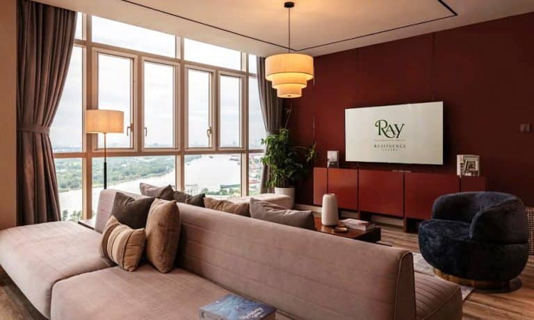 Căn hộ 4 phòng ngủ The Vista An Phú cho thuê view sông đầy đủ nội thất