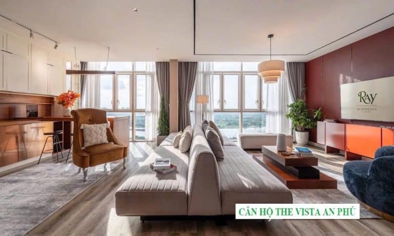 Căn hộ 4 phòng ngủ The Vista An Phú cho thuê view sông đầy đủ nội thất
