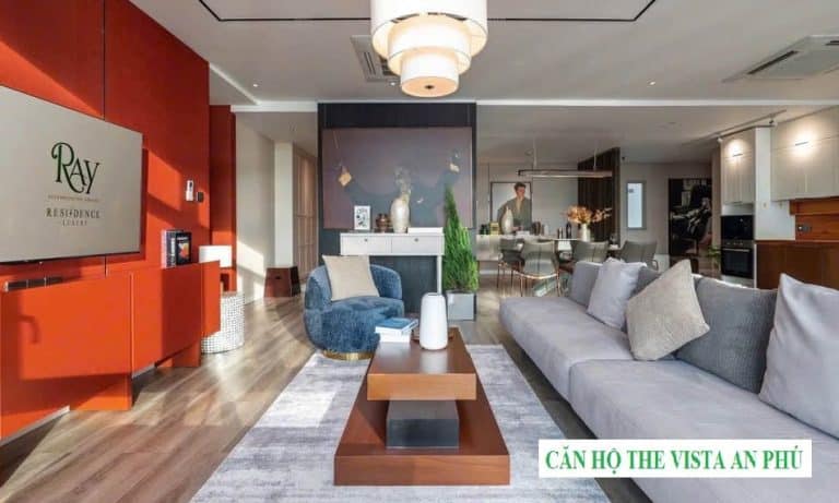 Căn hộ 4 phòng ngủ The Vista An Phú cho thuê view sông đầy đủ nội thất