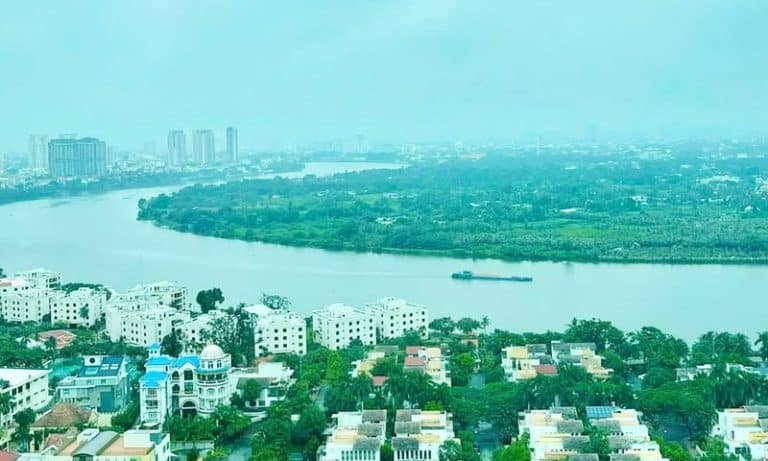 Căn hộ Duplex 5 phòng ngủ The Vista An Phú cho thuê với nội thất cơ bản