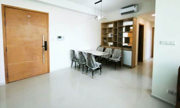 Cho thuê căn hộ The Vista An Phú 2 phòng ngủ đủ nội thất tầng cao thoáng