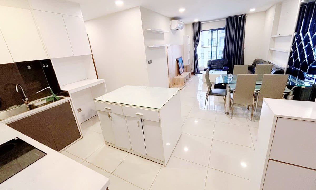 Cho thuê căn hộ De Capella 2 phòng ngủ có nội thất đẹp tầng cao mát mẻ