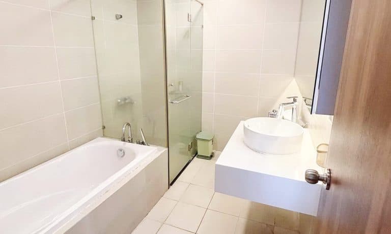 Cho thuê căn hộ De Capella 2 phòng ngủ có nội thất đẹp tầng cao mát mẻ