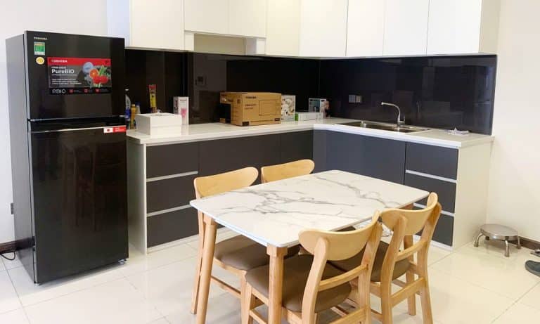 Cho thuê căn hộ De Capella 2 phòng ngủ đủ nội thất lầu cao view thoáng mát