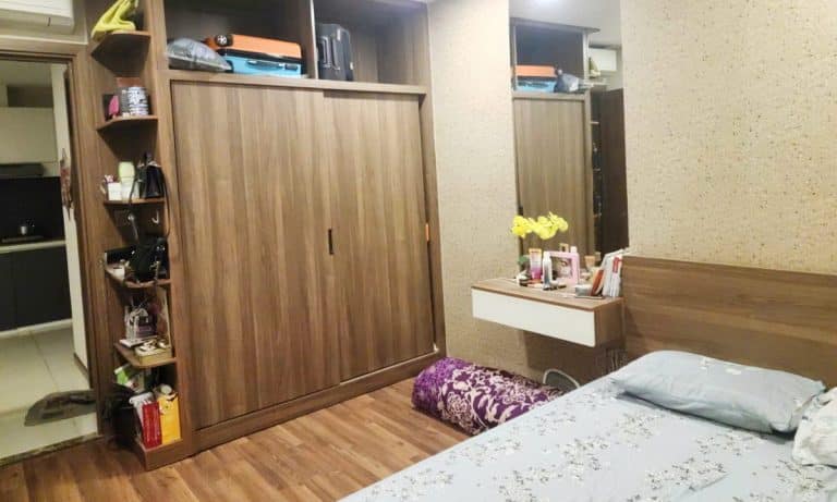 Căn hộ 1 phòng ngủ De Capella cho thuê nội thất đầy đủ view L81 thoáng