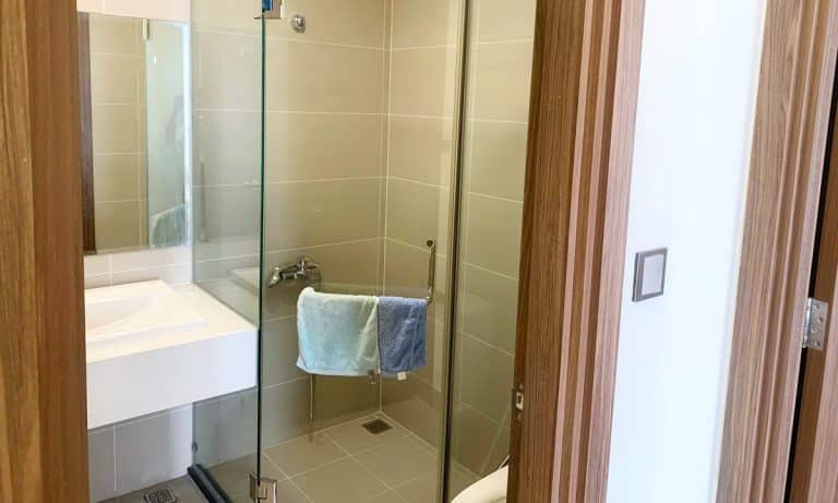Cho thuê căn hộ De Capella 2 phòng ngủ đủ nội thất lầu cao view thoáng mát