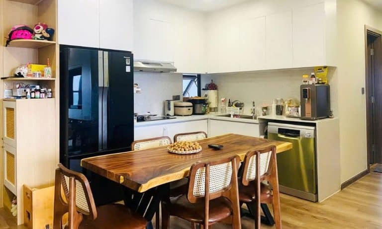 Cho thuê căn hộ 3 phòng ngủ De Capella đầy đủ nội thất tầng cao view L81
