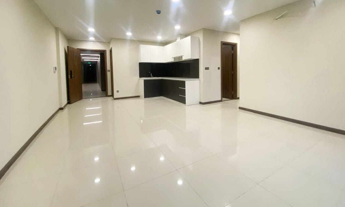 Cho thuê căn hộ 3 phòng ngủ De Capella nội thất cơ bản tầng cao mát mẻ