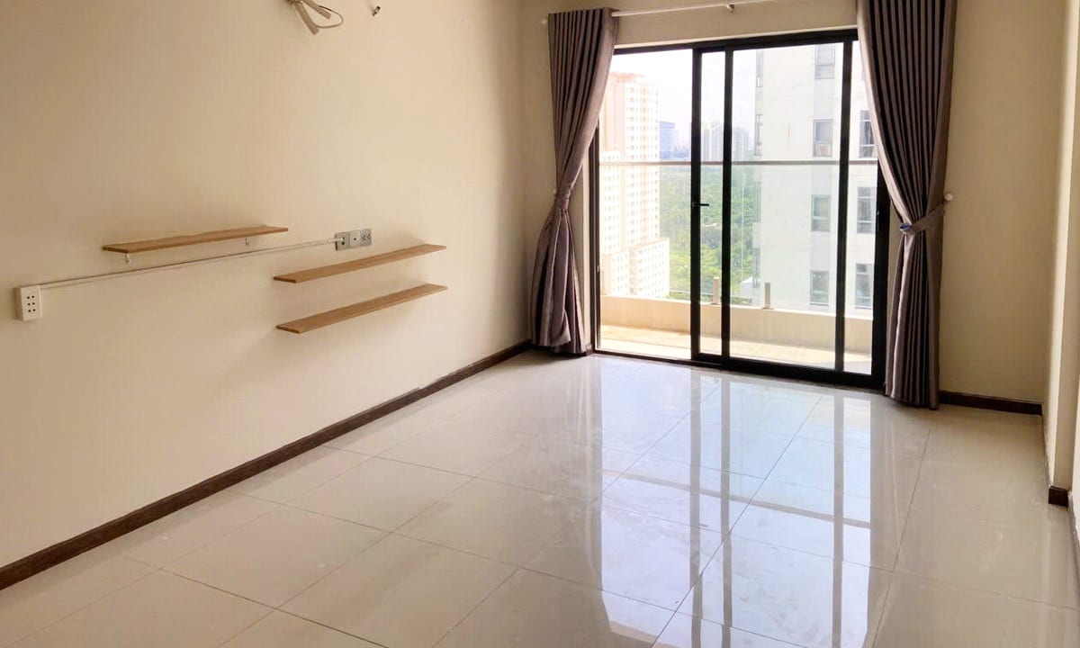 Cho thuê căn hộ 3 phòng ngủ De Capella nhà trống tầng cao thoáng mát