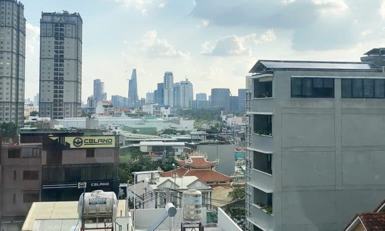 Căn hộ 1 phòng ngủ De Capella cho thuê view quận 1 thoáng đẹp nhà trống