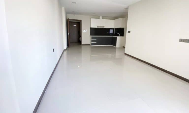 Cho thuê căn hộ 3 phòng ngủ De Capella tầng cao nhà trống giá rất tốt