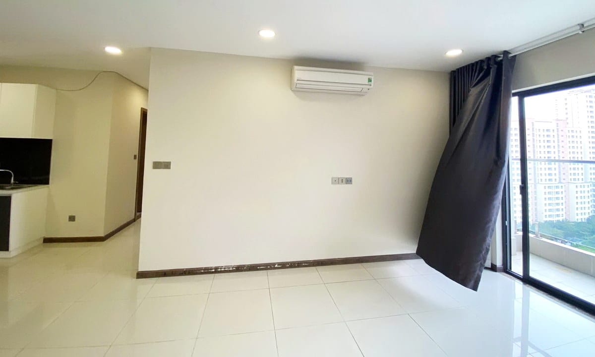 Cho thuê căn hộ 3 phòng ngủ De Capella nội thất cơ bản tầng cao thoáng