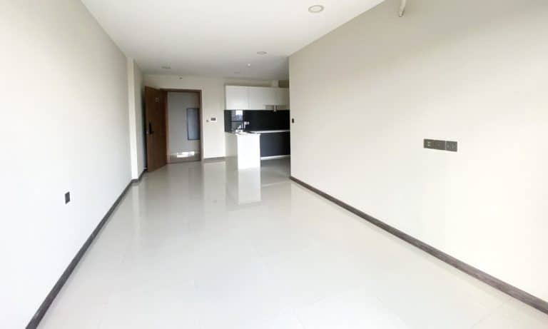 Căn hộ 1 phòng ngủ De Capella cho thuê view quận 1 thoáng đẹp nhà trống