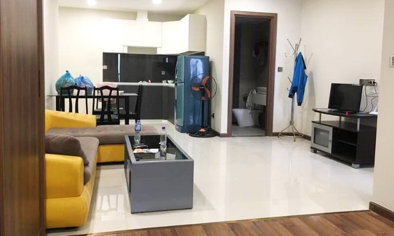 Căn hộ 1 phòng ngủ De Capella cho thuê nội thất đầy đủ lầu cao view L81