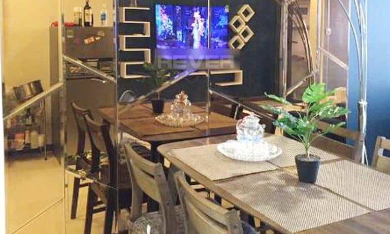 Căn hộ 1 phòng ngủ De Capella cho thuê nội thất đầy đủ lầu cao giá tốt