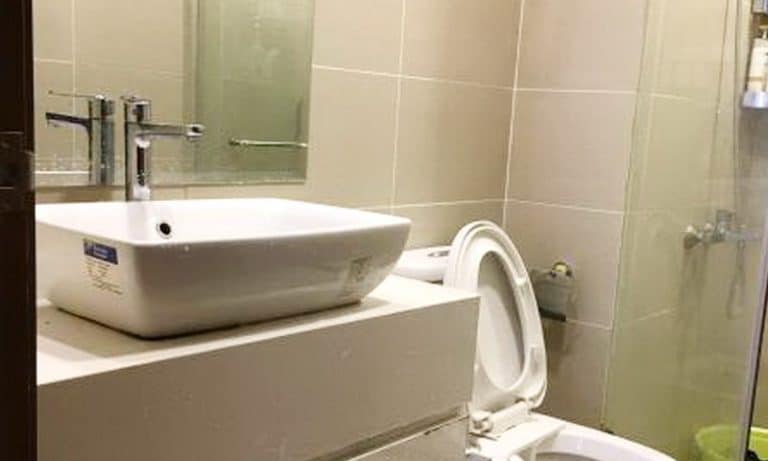 Căn hộ 1 phòng ngủ De Capella cho thuê đầy đủ nội thất lầu cao view thoáng