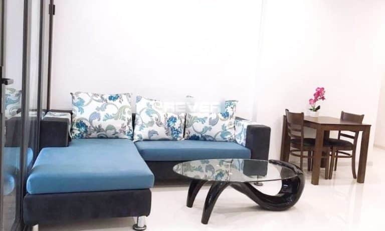 Căn hộ 1 phòng ngủ De Capella cho thuê lầu cao view L81 nội thất đầy đủ