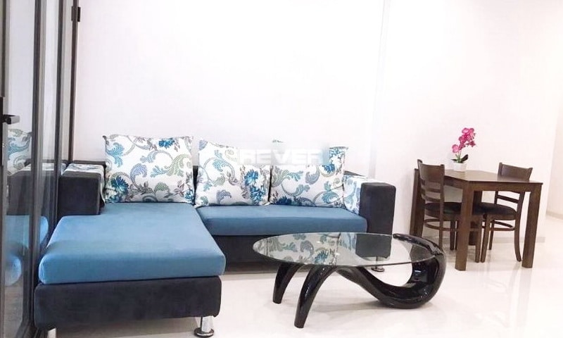 Căn hộ 1 phòng ngủ De Capella cho thuê lầu cao view L81 nội thất đầy đủ