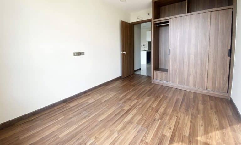 Căn hộ 1 phòng ngủ De Capella cho thuê view quận 1 thoáng đẹp nhà trống