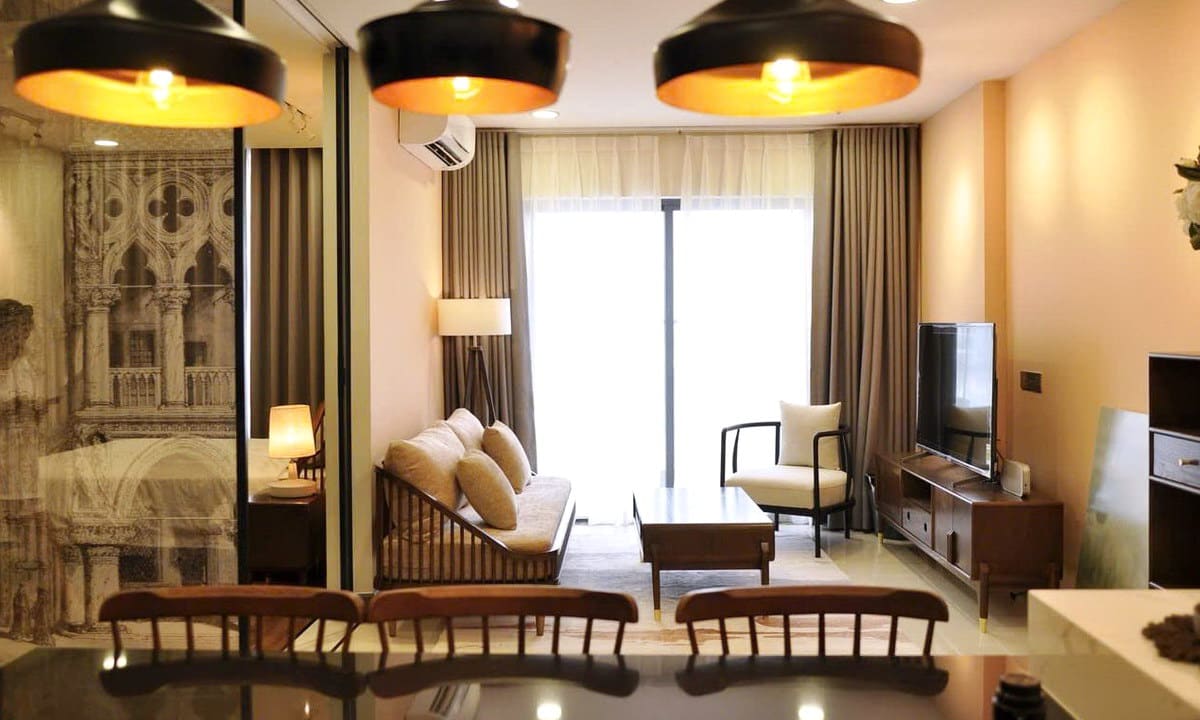 Cho thuê căn hộ De Capella 2 phòng ngủ full nội thất view Landmark 81