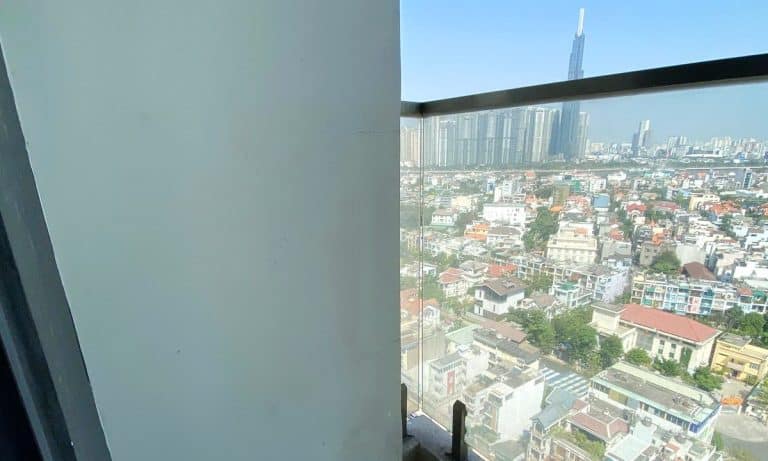 Cho thuê căn hộ De Capella 2 phòng ngủ nội thất cơ bản view L81 thoáng