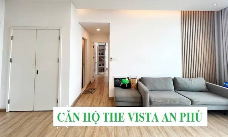 Cho thuê căn hộ The Vista An Phú 2 phòng ngủ nội thất mới view sông