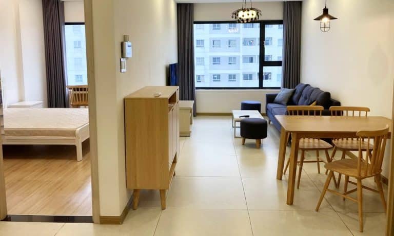 Căn hộ New City Thủ Thiêm cho thuê 1 phòng ngủ full nội thất tầng cao