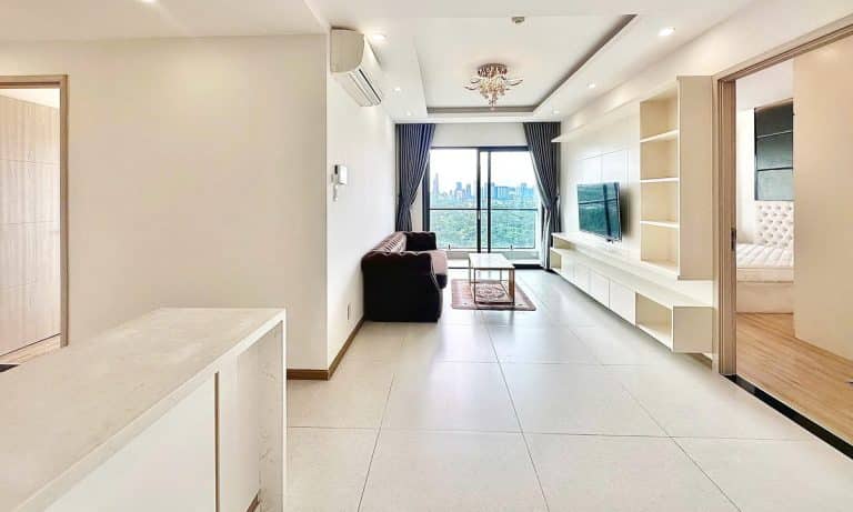 Căn hộ 3 phòng ngủ New City Thủ Thiêm cho thuê nội thất đầy đủ view quận 1